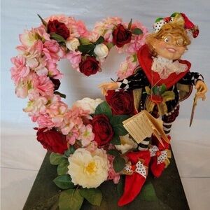 Mark Roberts Be Mine Elfin Boy Limited Edition Valentine #189/500 Elf Fairy